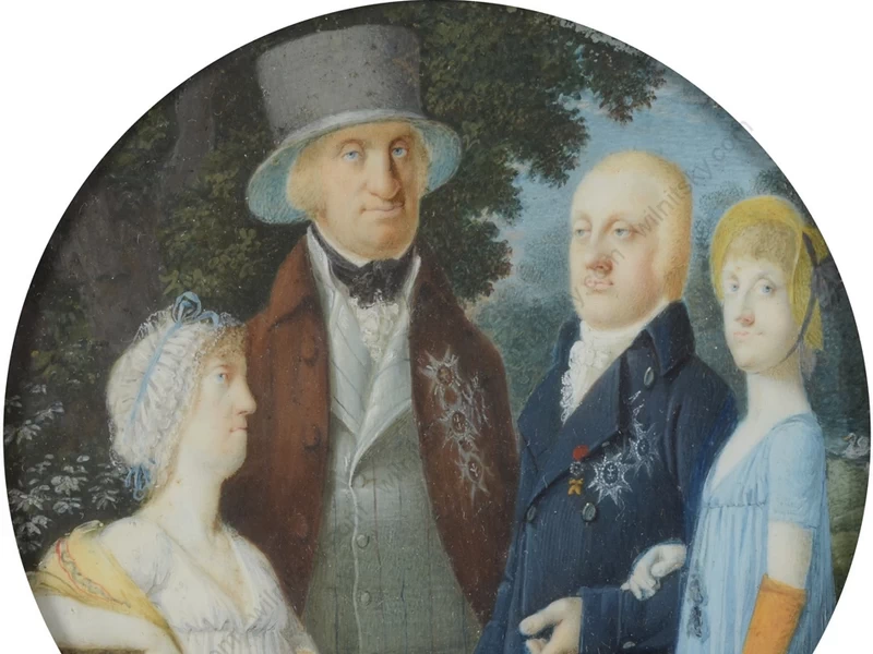 1769-Francesco Antonio Lapegna - Famiglia Reale Napoletana